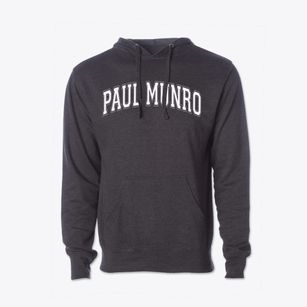 Paul Munro Elementary School Varsity Arch Cotton Hoodie Sweatshirt