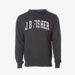 J B Fisher Model School Varsity Arch Cotton Hoodie Sweatshirt