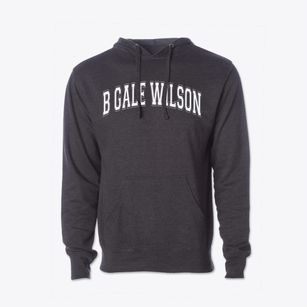 B Gale Wilson Elementary School Varsity Arch Cotton Hoodie Sweatshirt
