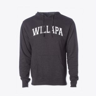 Willapa Community School Varsity Arch Cotton Hoodie Sweatshirt