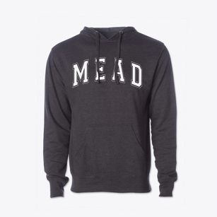 M E A D Alternative Varsity Arch Cotton Hoodie Sweatshirt