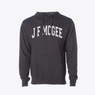 J F Mcgee Elementary School Varsity Arch Cotton Hoodie Sweatshirt
