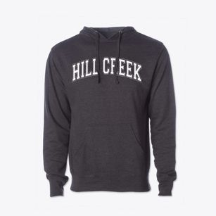 Hill Creek School Varsity Arch Cotton Hoodie Sweatshirt