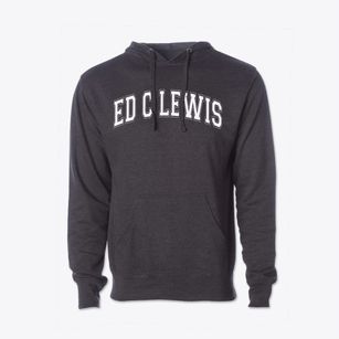 Ed C Lewis Elementary School Varsity Arch Cotton Hoodie Sweatshirt