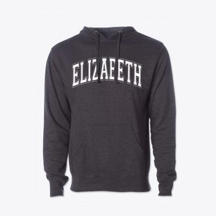 Elizabeth Shelton Elementary School Varsity Arch Cotton Hoodie Sweatshirt