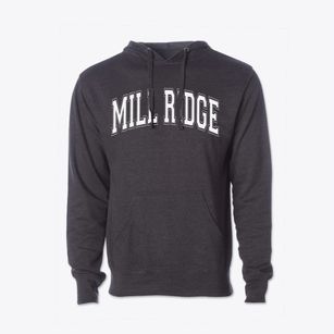 Mill Ridge Primary School Varsity Arch Cotton Hoodie Sweatshirt