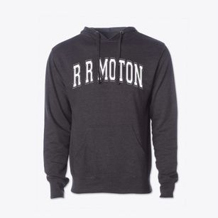 R R Moton Elementary School Varsity Arch Cotton Hoodie Sweatshirt