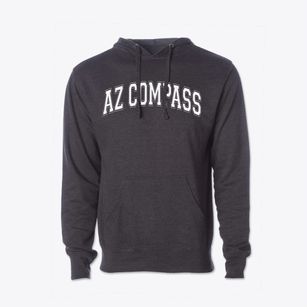 Az Compass Prep Varsity Arch Cotton Hoodie Sweatshirt
