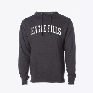 Eagle Hills Elementary School Varsity Arch Cotton Hoodie Sweatshirt