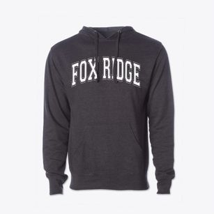 Fox Ridge Elementary School Varsity Arch Cotton Hoodie Sweatshirt
