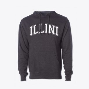 Illini Central Grade School Varsity Arch Cotton Hoodie Sweatshirt