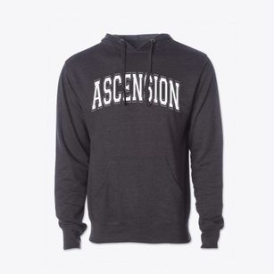 Ascension Christian Varsity Arch Cotton Hoodie Sweatshirt