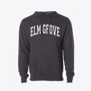 Elm Grove Elementary School Varsity Arch Cotton Hoodie Sweatshirt