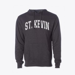 Saint Kevin Elementary School Varsity Arch Cotton Hoodie Sweatshirt