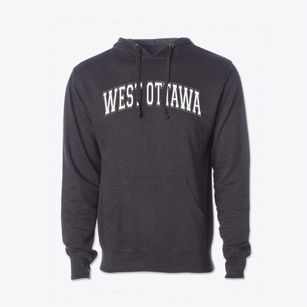 West Ottawa Middle School Varsity Arch Cotton Hoodie Sweatshirt