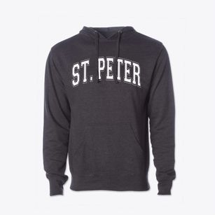 Saint Peter Lutheran School Varsity Arch Cotton Hoodie Sweatshirt