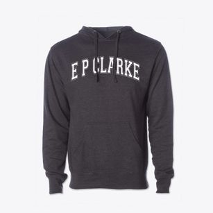 E P Clarke Elementary School Varsity Arch Cotton Hoodie Sweatshirt