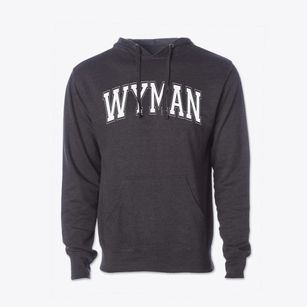 Wyman Elementary School Varsity Arch Cotton Hoodie Sweatshirt