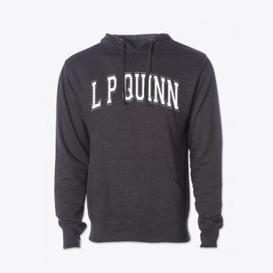 L P Quinn Elementary School Varsity Arch Cotton Hoodie Sweatshirt