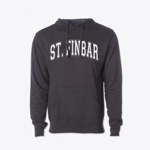 Saint Finbar Elementary School Varsity Arch Cotton Hoodie Sweatshirt