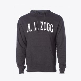 A. V. Zogg Middle School Varsity Arch Cotton Hoodie Sweatshirt