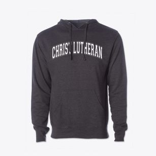 Christ Lutheran School Varsity Arch Cotton Hoodie Sweatshirt