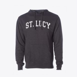Saint Lucy Elementary School Varsity Arch Cotton Hoodie Sweatshirt