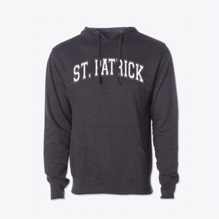 Saint Patrick School Varsity Arch Cotton Hoodie Sweatshirt