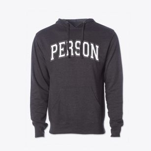 Person High School Varsity Arch Cotton Hoodie Sweatshirt