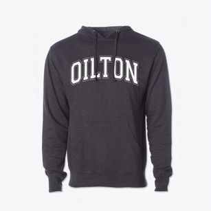 Oilton High School Varsity Arch Cotton Hoodie Sweatshirt