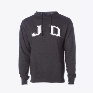 J D Mccarty Center Varsity Arch Cotton Hoodie Sweatshirt