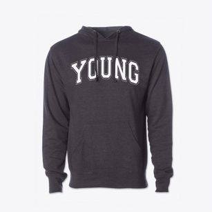 Young Elementary Varsity Arch Cotton Hoodie Sweatshirt