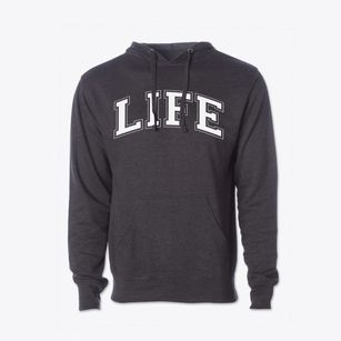 Life Christian Academy Varsity Arch Cotton Hoodie Sweatshirt