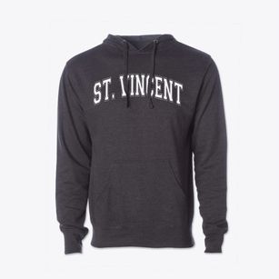 Saint Vincent De Paul School Varsity Arch Cotton Hoodie Sweatshirt