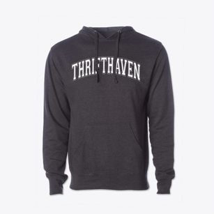 Thrifthaven Baptist Academy Varsity Arch Cotton Hoodie Sweatshirt