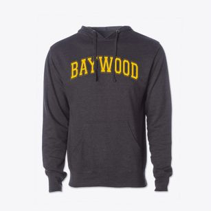 Baywood Elementary School Varsity Arch Cotton Hoodie Sweatshirt