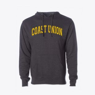 Coast Union High School Varsity Arch Cotton Hoodie Sweatshirt