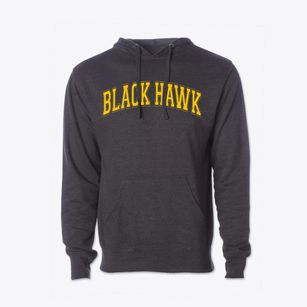 Black Hawk Middle School Varsity Arch Cotton Hoodie Sweatshirt