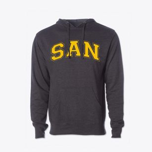 San Lorenzo Adult School Varsity Arch Cotton Hoodie Sweatshirt