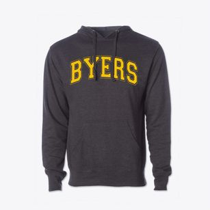 Byers School Varsity Arch Cotton Hoodie Sweatshirt