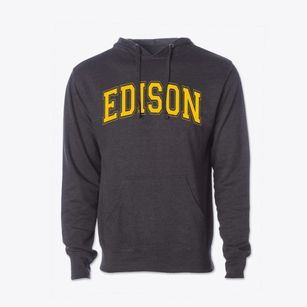 Edison Elementary School Varsity Arch Cotton Hoodie Sweatshirt