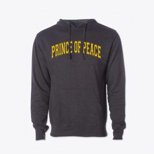 Prince Of Peace Parish Varsity Arch Cotton Hoodie Sweatshirt