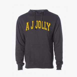 A J Jolly Elementary School Varsity Arch Cotton Hoodie Sweatshirt