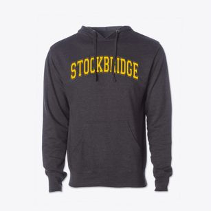Stockbridge Plain School Varsity Arch Cotton Hoodie Sweatshirt