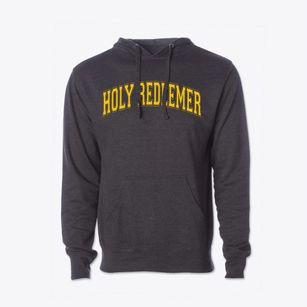 Holy Redeemer Parish, Burton Varsity Arch Cotton Hoodie Sweatshirt