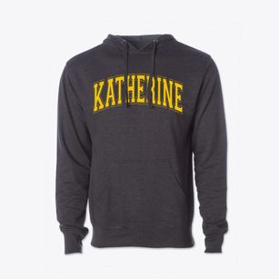 Katherine Curran Elementary School Varsity Arch Cotton Hoodie Sweatshirt