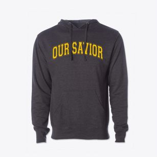 Our Savior Lutheran School Varsity Arch Cotton Hoodie Sweatshirt