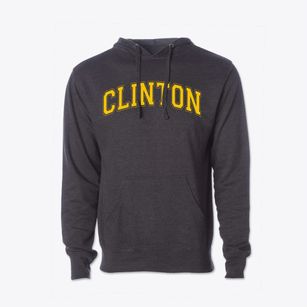 Clinton High School Varsity Arch Cotton Hoodie Sweatshirt