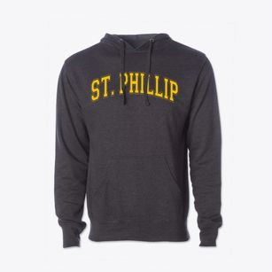 St Phillip The Apostle Parish Varsity Arch Cotton Hoodie Sweatshirt