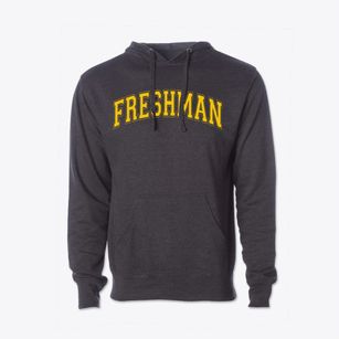Freshman Center Varsity Arch Cotton Hoodie Sweatshirt
